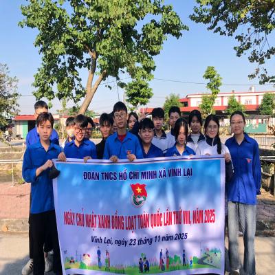 VĨNH LẠI: RA QUÂN NGÀY CHỦ NHẬT XANH