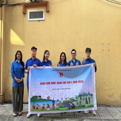 Ra quân Ngày Chủ nhật xanh 23/3/2025