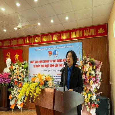 CHƯƠNG TRÌNH NGÀY CAO ĐIỂM CHUNG TAY XÂY DỰNG NÔNG THÔN MỚI VÀ NGÀY CHỦ NHẬT XANH LẦN THỨ NHẤT NĂM 2025