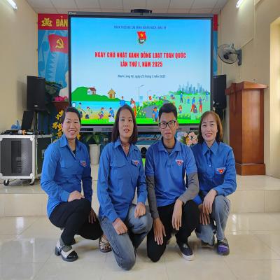 HUYỆN ĐOÀN BẠCH LONG VỸ RA QUÂN NGÀY CHỦ NHẬT XANH LẦN THỨ I NĂM 2025