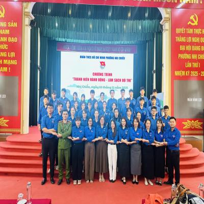 Đoàn thanh niên phường Nhị Chiểu Ra quân chiến dịch 