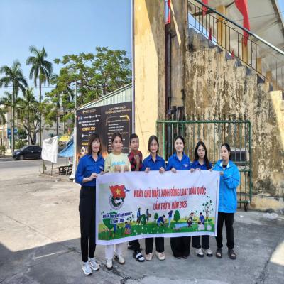 HUYỆN ĐOÀN TIÊN LÃNG CHỈ ĐẠO ĐỒNG LOẠT TỔ CHỨC RA QUÂN NGÀY CHỦ NHẬT XANH LẦN THỨ II NĂM 2025