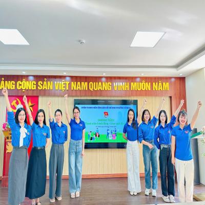 Đoàn thanh niên phường Tứ Minh Ra quân chiến dịch 