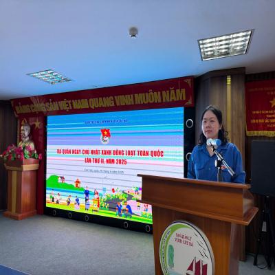 RA QUÂN NGÀY CHỦ NHẬT XANH TOÀN QUỐC LẦN THỨ II - NĂM 2025