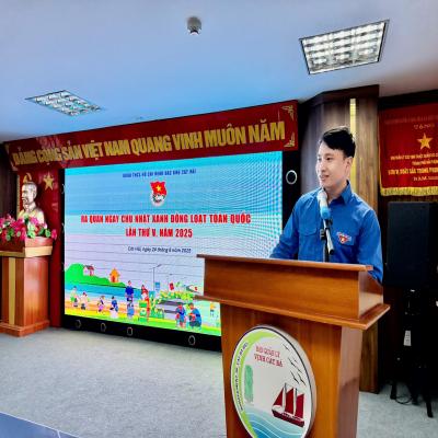 RA QUÂN NGÀY CHỦ NHẬT XANH TOÀN QUỐC LẦN THỨ V - CHIẾN DỊCH THANH NIÊN TÌNH NGUYỆN HÈ NĂM 2025