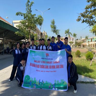 QUẬN ĐOÀN ĐỒ SƠN RA QUÂN “NGÀY CHỦ NHẬT XANH” 23/3/2025