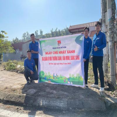 Quận đoàn Đồ Sơn - Ra quân Ngày chủ nhật xanh 25/5/2025