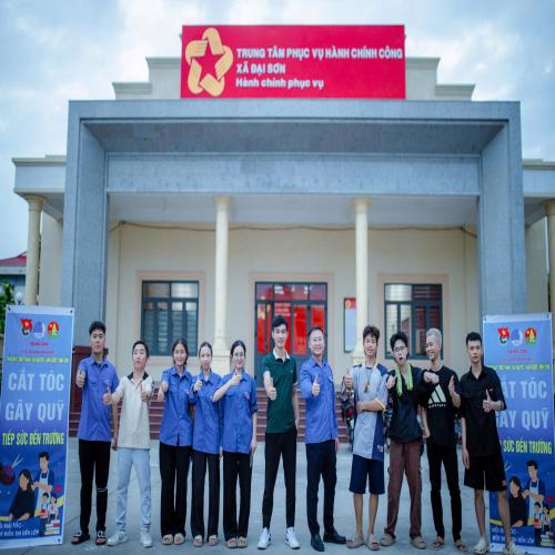 ĐẠI SƠN: Tổ chức chương trình “Cắt tóc gây quỹ”- 