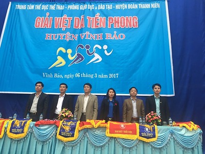 Giải Việt dã Tiền Phong huyện Vĩnh Bảo năm 2017