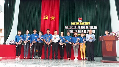 Đại hội Đại biểu Đoàn TNCS Hồ Chí Minh xã Vĩnh Tiến khóa 26, nhiệm kỳ 2017 - 2022 