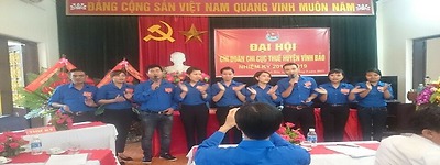 Đại hội chi đoàn Chi cục thuế huyện Vĩnh Bảo nhiệm kỳ 2017 - 2019 