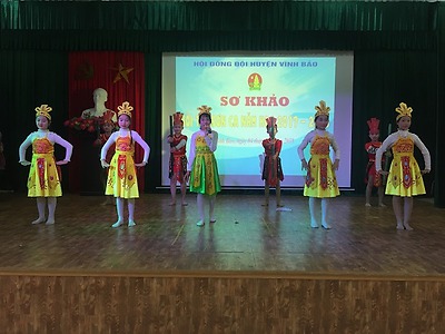 Sơ khảo Hội thi Sơn ca năm học 2017-2018. 