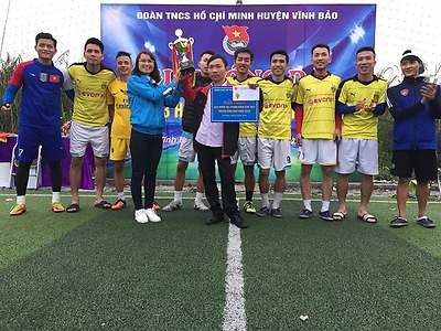 Giải bóng đá thanh niên Cup 26/3 năm 2018