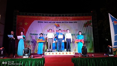 Biểu dương Thanh thiếu nhi tiên tiến làm theo lời Bác và Chung kết cuộc thi Giọng hát trẻ huyện Vĩnh Bảo lần thứ II năm 2018.