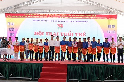 Hội trại tuổi trẻ sáng tạo huyện Vĩnh Bảo năm 2018