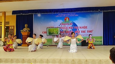 Chuyên đề “Hoà bình trong mắt trẻ thơ”