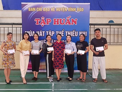 Tập huấn tiểu giáo viên hướng dẫn hoạt động hè 2019