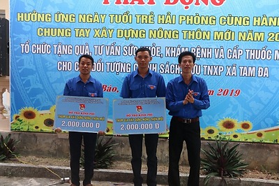 Phát động hưởng ứng Ngày tuổi trẻ Hải Phòng cùng hành động chung tay xây dựng Nông thôn mới năm 2019