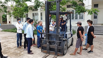 Khai giảng lớp Sơ cấp nghề xe nâng 