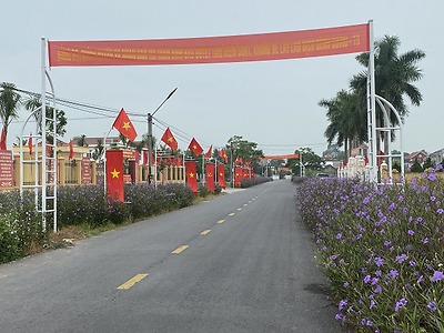 Tuyến đường văn minh (Đường hoa Duy Thành)