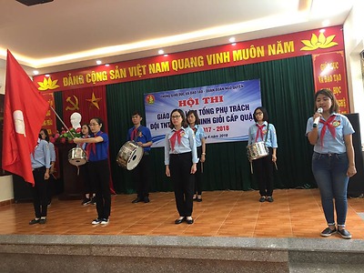 Hội thi giáo viên làm Tổng phụ trách đội TNTP Hồ Chí Minh giỏi cấp Quận, năm học 2017 - 2018