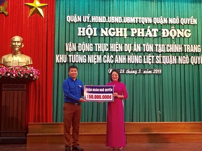 Công trình thanh niên “Gạch hồng tri ân” năm 2018