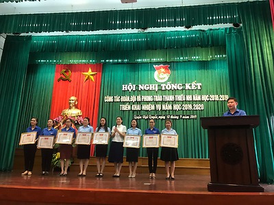 Quận Đoàn Ngô Quyền: Hội nghị Tổng kết năm học 2018-2019