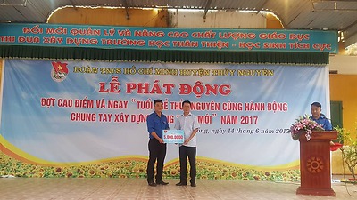 Đoàn thanh niên Tổng công ty BĐATHH miền Bắc tham gia hoạt động Tuổi trẻ Hải Phòng chung tay xây dựng Nông thôn mới năm 2017.