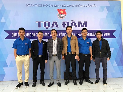 ĐOÀN THANH NIÊN TỔNG CÔNG TY THAM DỰ CHƯƠNG TRÌNH TỌA ĐÀM VỚI BỘ TRƯỞNG BỘ GIAO THÔNG VẬN TẢI NĂM 2018.