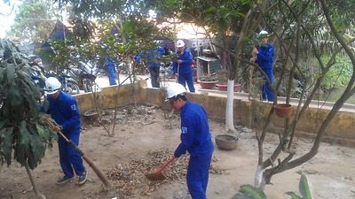 Chi đoàn Xí nghiệp BĐATHH Đông Bắc Bộ với hoạt động “Ngày thứ 7 tình nguyện” và “Ngày chủ nhật xanh”