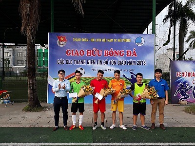 Giao lưu bóng đá thanh niên tín đồ tôn giáo năm 2018