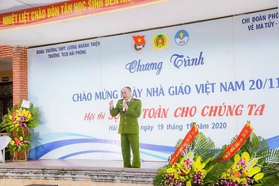 Đoàn thanh niên Phòng Cảnh sát ma tuý tăng cường tổ chức tuyên truyền phòng, chống tác hại của ma tuý cho thanh thiếu nhi