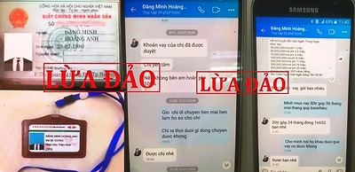 Giả danh nhân viên ngân hàng mời chào trên mạng xã hội để lừa đảo