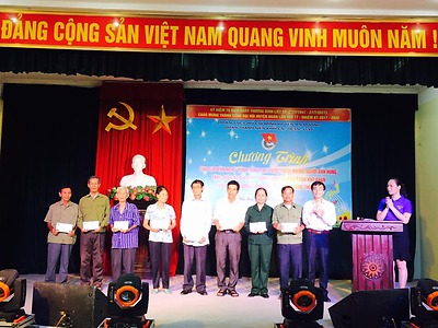 CTTN do Đoàn TNCS Hồ Chí Minh huyện An Dương đảm nhận
