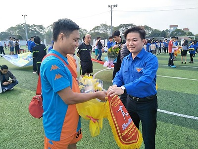 Giải bóng đá Thanh niên huyện An Dương lần thứ II năm 2018 chào mừng kỷ niệm 87 năm ngày thành lập Đoàn 