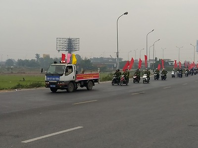 Thực hiện chỉ đạo của Huyện ủy, UBND huyện An Dương. Sáng ngày 15/1/2021 Đoàn TN huyện An Dương tham gia ra quân 