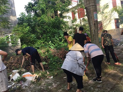 Quận đoàn Hải An hưởng ứng phong trào 