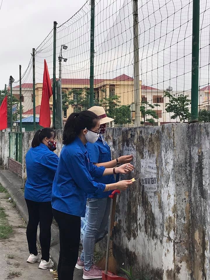 Đoàn viên thanh niên các khối cơ quan HCSN, trường học,... tích cực hưởng ứng chương trình