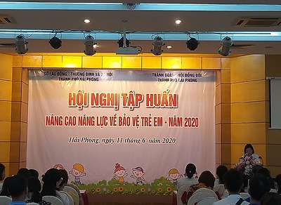 Hội nghị tập huấn nâng cao năng lực trẻ em năm 2020