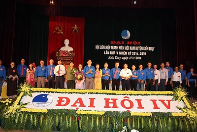 Đại hội Hội LHTN Việt Nam huyện Kiến Thụy lần thứ IV, nhiệm kỳ 2014-2019