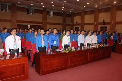 Khai mạc phiên thứ nhất Đại hội đại biểu Hội LHTN Việt Nam thành phố Hải Phòng khóa IX, nhiệm kỳ 2014 - 2019