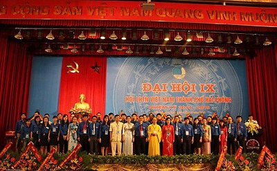 Đại hội đại biểu Hội LHTN Việt Nam thành phố Hải Phòng, lần thứ IX, nhiệm kỳ 2014 - 2019 thành công tốt đẹp