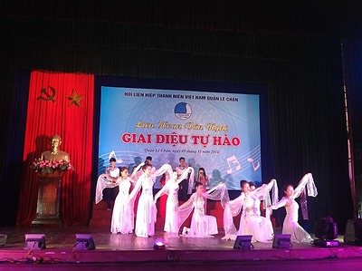 Hội thi tiếng hát Học sinh, sinh viên quận Lê Chân: Giai điệu tự hào