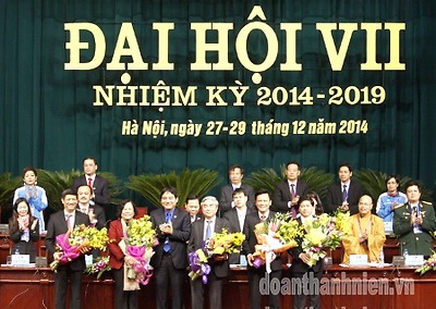 Hiệp thương cử 157 anh chị tham gia Ủy Ban Trung ương Hội LHTN Việt Nam khóa VII, nhiệm kỳ 2014 - 2019 