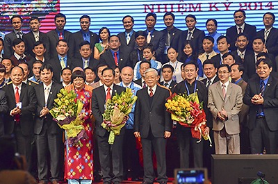 Phiên trọng thể Đại hội đại biểu toàn quốc Hội LHTN Việt Nam lần thứ VII, nhiệm kỳ 2014 – 2019 