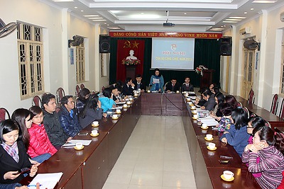 Cơ quan Thành đoàn tổ chức Hội nghị cán bộ, công chức và tổng kết năm 2014