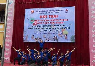 Trường THPT Thái Phiên: Tổ chức Hội trại “55 năm tự hào truyền thống Thái Phiên”