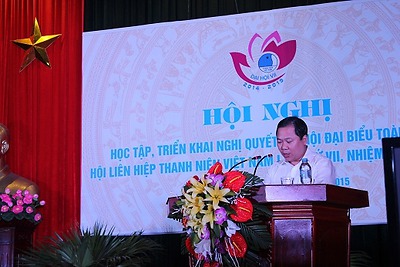 200 đại biểu học tập Nghị quyết Đại hội đại biểu Hội LHTN Việt Nam lần thứ VII
