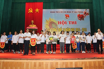 THPT Trần Nguyên Hãn (quận Lê Chân) giành giải Nhất Hội thi Lý tưởng tuổi 18