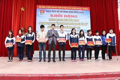 Quận đoàn Hồng Bàng: Sôi nổi các hoạt động khởi động Tháng Thanh niên năm 2016 